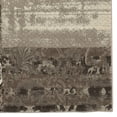 thumbnail image 3 of Linon Home Décor Jewel Area Rug Collection, Black and Black, 5' x 7.6', 3 of 5