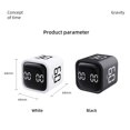 thumbnail image 2 of Portable Cube Timer Gravity Sensor Rotating Timer Count Up/Down Function Clock 5/10/30/60 Minutes and Custom, 2 of 8