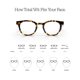 thumbnail image 4 of Anteojos Correctivos eyebobs Total Wit Redondos Carey 1.25, 4 of 9