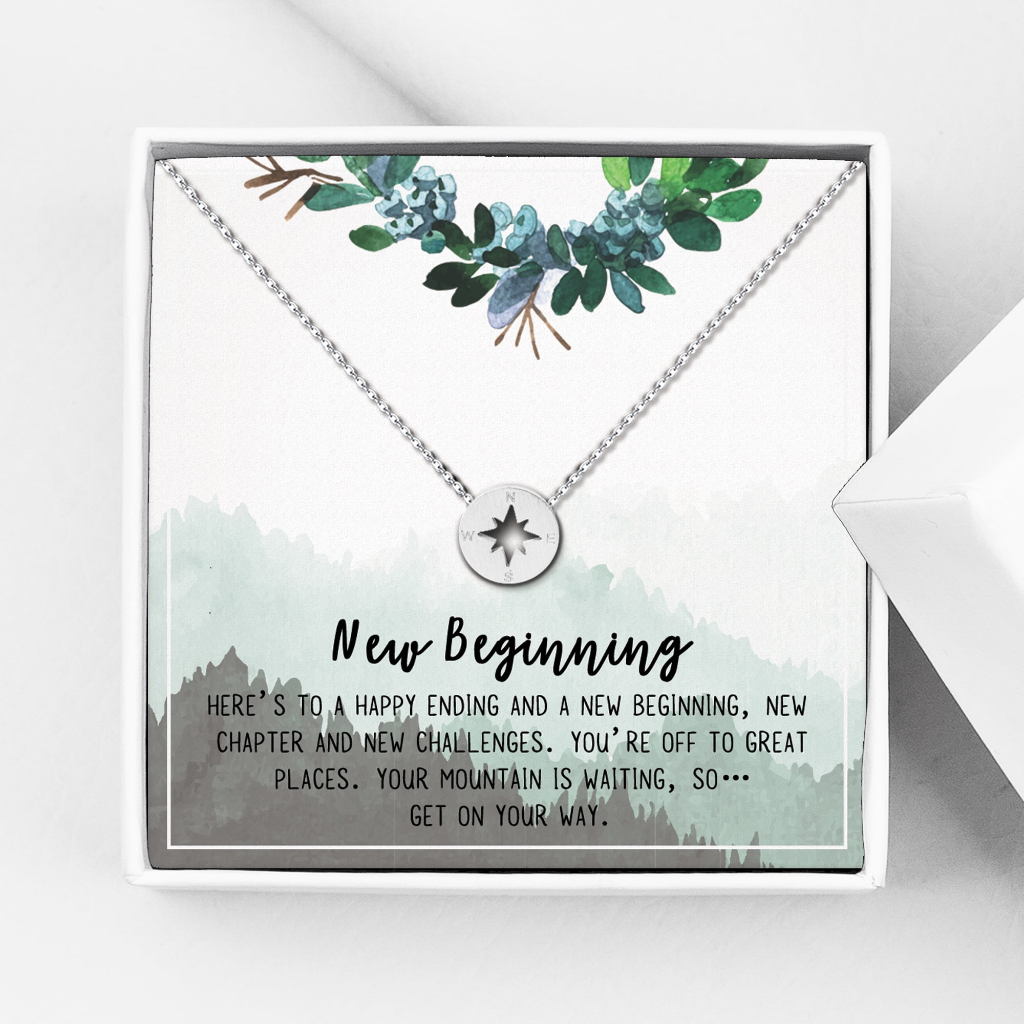 IEFLIFE Graduation Gifts for Her Arrow Necklace Senior 2020 Gifts Sideways Arrow Necklace College High School Graduation Gifts for Her Inspirational Graduation Gifts Necklace with Message Card 
