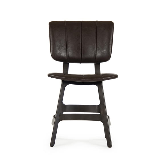 Angelica Side Chair-Rich Chocolate Traditional Design