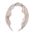 thumbnail image 3 of Unique Bargains 1 Pc Cute Chinese Style Printed Knotted Headband Headbands for Women Purple, 3 of 5