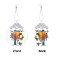 thumbnail image 4 of Gorillaz Christmas Ornament Glass Round Pendant Christmas Hanging Decor Ornament Holiday Xmas Decorations Christmas Tree Ornaments Silver, 4 of 8