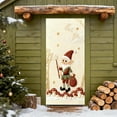 thumbnail image 6 of Deeceymbur Stereoscopic Embroidery Christmas Holiday Door Curtain for Wall Decoration Party Festival Decor, 6 of 6