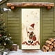 thumbnail image 4 of Decoraciones de Navidad Cortina de Puerta de Navidad de Estilo Bordado 3D de 35 X 72 Pulgadas, Decoración de Puerta de Navidad, Decoraciones de Puerta Y Pared Del Día de Navidad para Decoraciones de F, 4 of 6