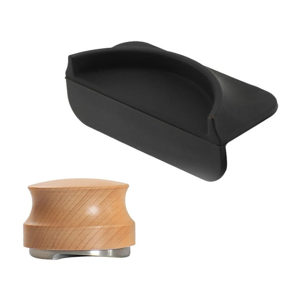 Distribuidor de café y repuestos para tapetes Distribución de espresso para casa Restaurante Distribuidor de café de 53 mm y tamper pad