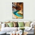 thumbnail image 5 of HFDF Canvas Print Wall Art Pastel Grunge Watercolor Gray Landscape Abstract Shapes Illustrations Modern Art Decorative Minimalism Multicolor Calm/Zen for Living Room, , Office - 11x14inch Framed, 5 of 6