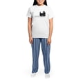 thumbnail image 4 of CafePress - Scottie Places Pajamas - Women's Short Sleeve Print T-Shirt and Pants Light Cotton Pajama Set, 4 of 7
