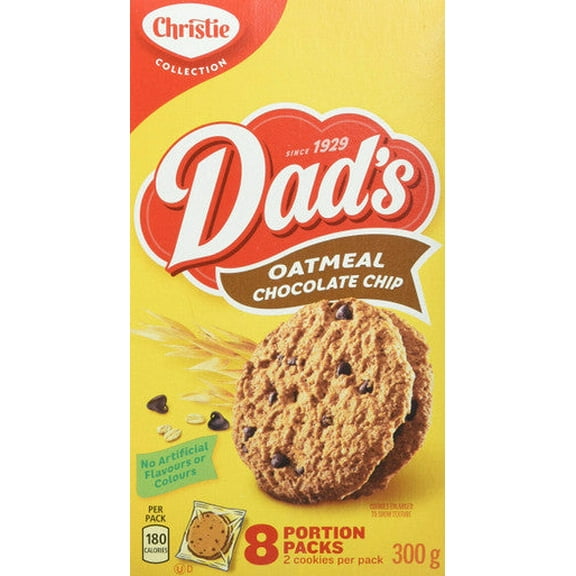 Christie Dad's Oatmeal Chocolate Chip Cookies 300g (10.6oz)