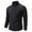 W01-Black, variant on JUUYY Men's Turtleneck Sweaters Autumn Winter Slim Knitted Solid Color Pullovers Warm Casual Knitwear Fleece Warm Dark Gray XL