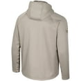 thumbnail image 4 of Men's Colosseum Oatmeal Texas Longhorns Operation Hat Trick Battalion Full-Zip Hoodie, 4 of 4