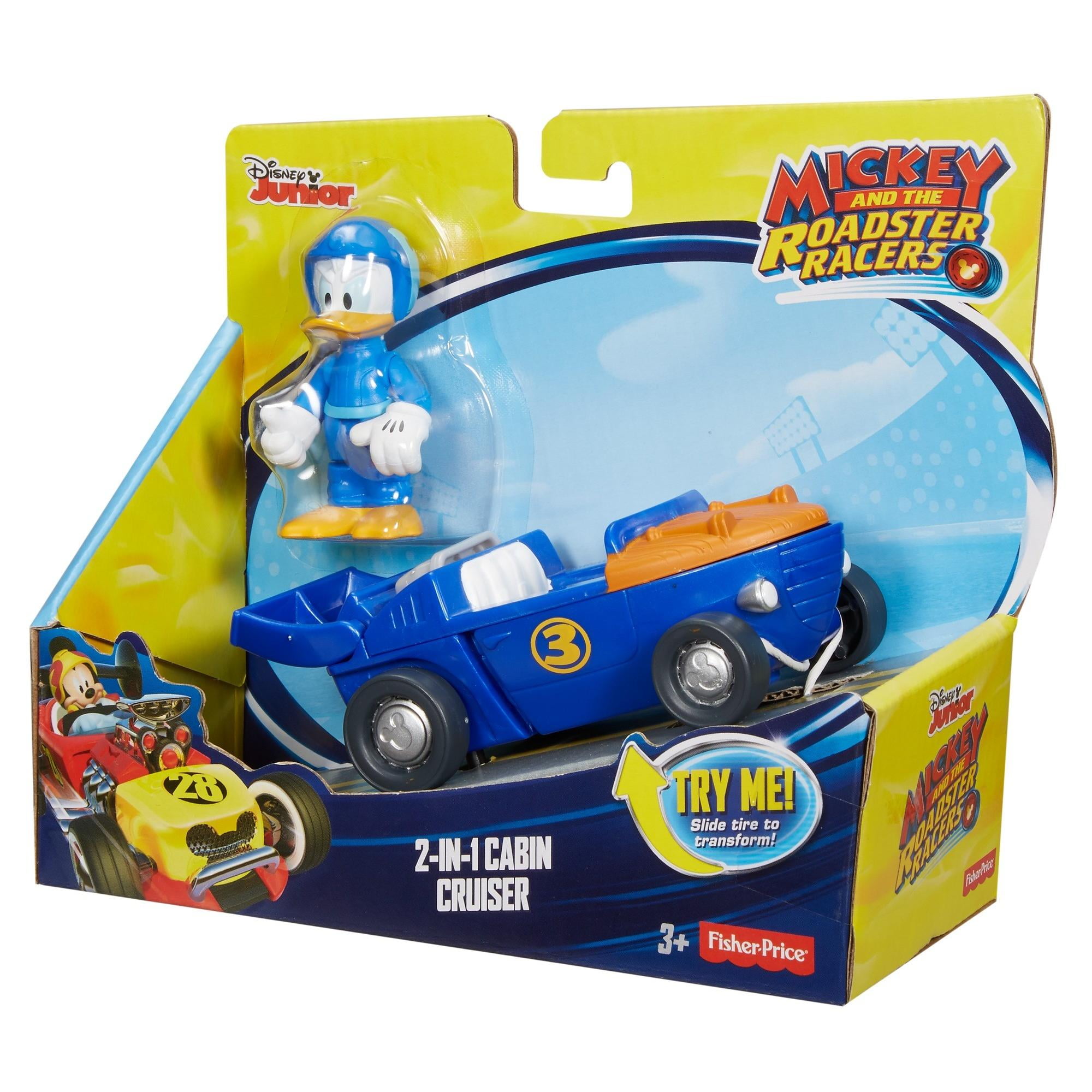 2-In-1 Cabin Cruiser Fisher-Price Disney Mickey & The Roadster Racers Toys  & Games Playsets & Vehicles Kiririgardenhotel.com