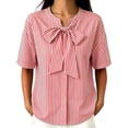 thumbnail image 2 of Bixock Women's Maternity Tops Short Sleeve Casual Pregnant Tops Crew Neck Maternity Shirts Soft Breathable Comfortable Maternity Clothings, 2 of 7