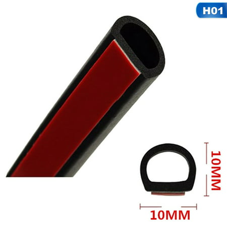SHOPFIVE Car Door Seal Strip Waterproof Insulation Soundproof Auto Rubber Strip (Best Insulation For Soundproofing Ceilings)