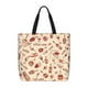 thumbnail image 1 of Easygdp Red Wine Bolsa Tote para Mujer, Bolso de Hombro para Trabajo, Playa, Viajes, Compras y Supermercado, 1 of 7