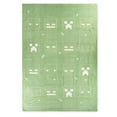 thumbnail image 2 of Minecraft Rising Mobs 62" x 90" Sculpted Glow-in-the-Dark Silk Touch Blanket, Polyester, Green, Mojang, 2 of 10
