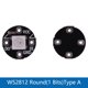 thumbnail image 3 of Paquete de 6 lámparas de pared LED solares para exteriores, lámparas de jardín energéticas, lámparas de valla solares impermeables, luces LED decorativas navideñas, 3 of 5