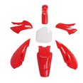 thumbnail image 1 of 7-Piece Dirt Bike Plastic Fairing Kit For KLX110 KX65 -  Durable Body Work Set - Easy Installation - Motorcycle Accessories Replacement For DRZ110 RM65, 1 of 8