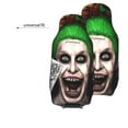 thumbnail image 5 of Joker Film Car Seat Covers Accessories Vehicle Front Seat Protective Mat Cover 2pcs Universal Fit For SUV Sedan Van Trucks, 5 of 8