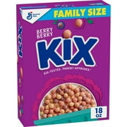 Berry Berry Kix, Whole Grain Breakfast Cereal, 18 oz