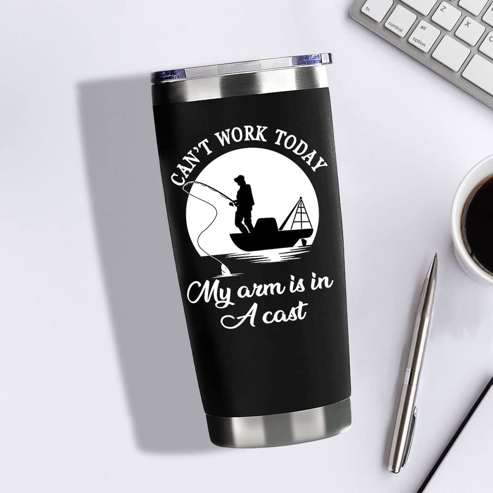 Fishing Gifts For Men Gifts for Fathers Day 20oz Black Born To Fish Forced  to Work Travel Tumbler Birthday Christmas Presents For Grandpa Dad Uncle  Boyfriend Fishing Lover Travel Cup With Lid Straw 