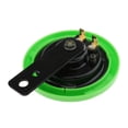 thumbnail image 3 of Bocina de aire eléctrica de caracol de un tono ruidoso negro 12V para motocicleta de camión Sunnimix 12V impermeabilizan el cuerno ruidoso del caracol, 3 of 7