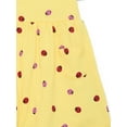 thumbnail image 3 of Wonder Nation Baby Girls Dress with Short Sleeves, Sizes 0-24 Months, 3 of 3