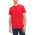 thumbnail image 1 of Camiseta Tommy Hilfiger Core Flag con cuello redondo en caoba para hombre, 1 of 4