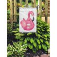 thumbnail image 2 of KDAGR Pink Pool Flamingo Float Fun Party Water Holiday Playful Relax Garden Flag Decorative Flag House Banner 12x18 inch, 2 of 2