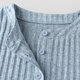 thumbnail image 5 of Pijamas Navideñas Conjunto de camisa y pantalones cortos de punto para dormir con cuello redondo, traje informal para el hogar para mujer Ygjytge Azul T M para Mujer, 5 of 8