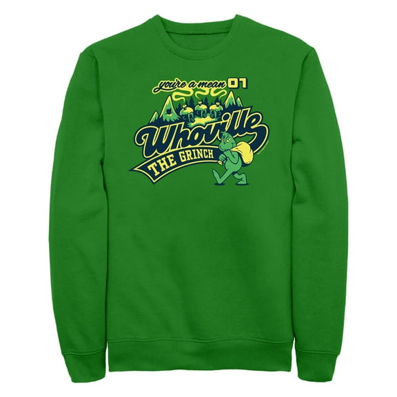 Men's Dr. Seuss The Grinch You're a Mean One Sweatshirt