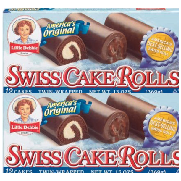 Little Debbie Swiss Rolls 12ct/13.31oz pack of 2