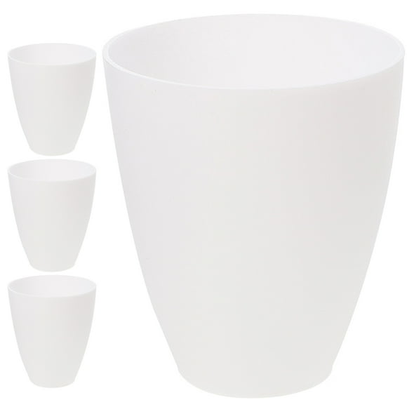 4 piezas de lámpara de cabeza plana Sombra de lámpara de plástico para la lámpara de mesa Lámpara de pared de lámpara colgante