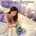 thumbnail image 2 of Maircle Mattress Vacuum Cleaner with UV Light, Bed Vacuum with Dust Detection, 18KPa Handheld Vacuum with LED Display, 40,000 Beats/Min Tapping, 150°F Heat, HEPA Filter for Bed, Couch, 2 of 8