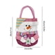 thumbnail image 3 of Decoraciones navideñas, bolsas de regalo navideñas con diseños 3D de tela para envolver regalos, detalles y adornos. Adorables bolsas de almacenamiento navideñas de poliéster con diseño de muñeco de n, 3 of 6