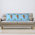 thumbnail image 5 of Body Pillow Cover - Soft Body Pillow Pillowcase, Cute Capybaras Bird Breathable Long Body Pillow Case Cover with Invisible Zipper 20x60in, 5 of 5