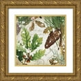 thumbnail image 1 of Sophie 6 12x12 Gold Ornate Wood Framed with Double Matting Museum Art Print Titled - Snowcones II, 1 of 4