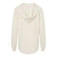 thumbnail image 2 of Independent Trading B26776246 Womens Lightweight California Wave Wash Hooded Sweatshirt, Bone - Extra Large, 2 of 2