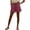 Wine, variant on Womens Shorts Summer Casual Loose Elastic Waist Drawstring Side Lace Boho Beach Cover up Shorts with Pockets