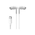 thumbnail image 4 of Belkin ROCKSTAR - Écouteurs avec Micro - Intra-Auriculaires - Filaires - USB-C - à Isolation Phonique - Blanc, 4 of 9