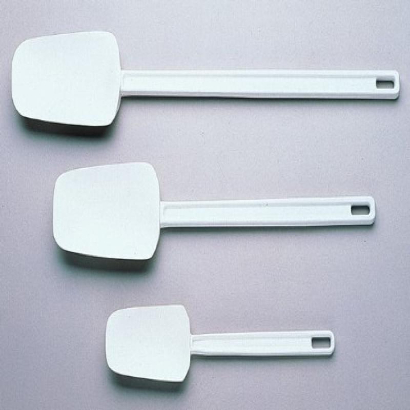 Rubbermaid Commercial SpoonShaped Spatula, 16 1/2 in, White Includes