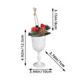 thumbnail image 4 of Adornos Colgantes Regalo Cono Pino Cereza para Fiesta Festival, 4 of 7