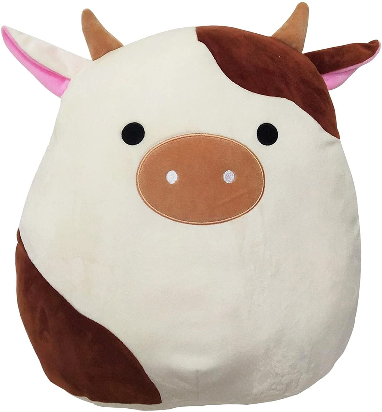 Big Pop Anime Cow Plush Pillow Toy Giant Soft Stuffed Milk Cow Animals Doll Gift 
