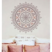 Prosperity Mandala Stencil - 30-inch