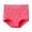 Watermelon Red, variant on HNMKIU Plus Size Panties for Women High Waisted Solid Color Comfortable Briefs Women Underwear Beige,L