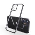 thumbnail image 1 of Luxury Clear Case For iPhone 14 13 12 11 15 Pro Max Mini Square Soft Silicone X XR XS Max 8 7 Plus Transparent Back Cover Case, 1 of 7