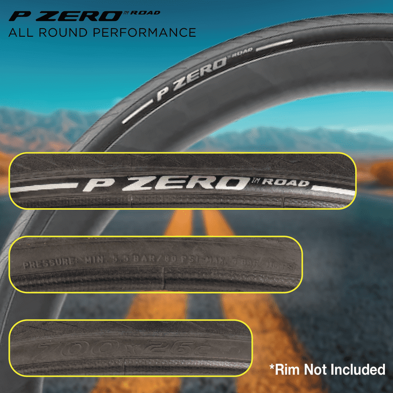 Pirelli P ZERO Road 26-622 (700 x 26c) Road Bicycle Tire (2