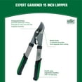 thumbnail image 4 of Expert Gardener 15-Inch Lopper, Lightweight and Durable with Ergonomic Grips, 4 of 9