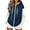 Navy Sweatshirts, variant on Jsaierl Women's Trendy Color Block Zip Up Hoodies Sweatshirts with Drawstring and Kangaroo Pocket Oversized Sporty Tops S-2XL