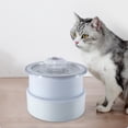 thumbnail image 2 of Fuente de Agua Automática para Gatos Sunnimix Plegable Eléctrico 1.8L Blanco, 2 of 8